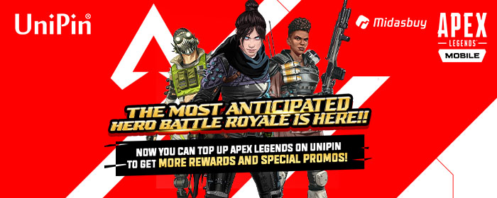 Recharge Apex Legends with UniPin Channels Now! [MY]